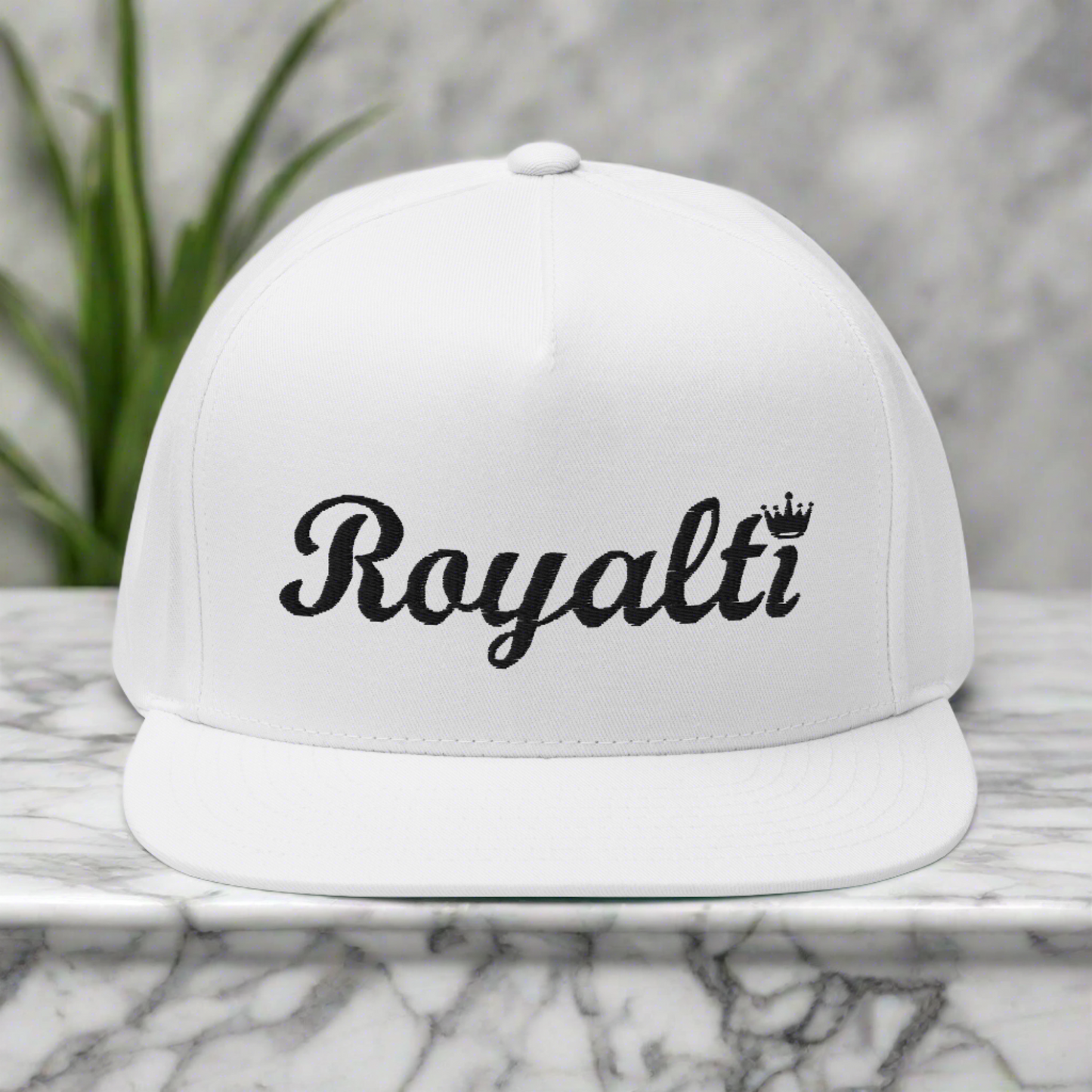 "Royalti" Flat Bill Cap