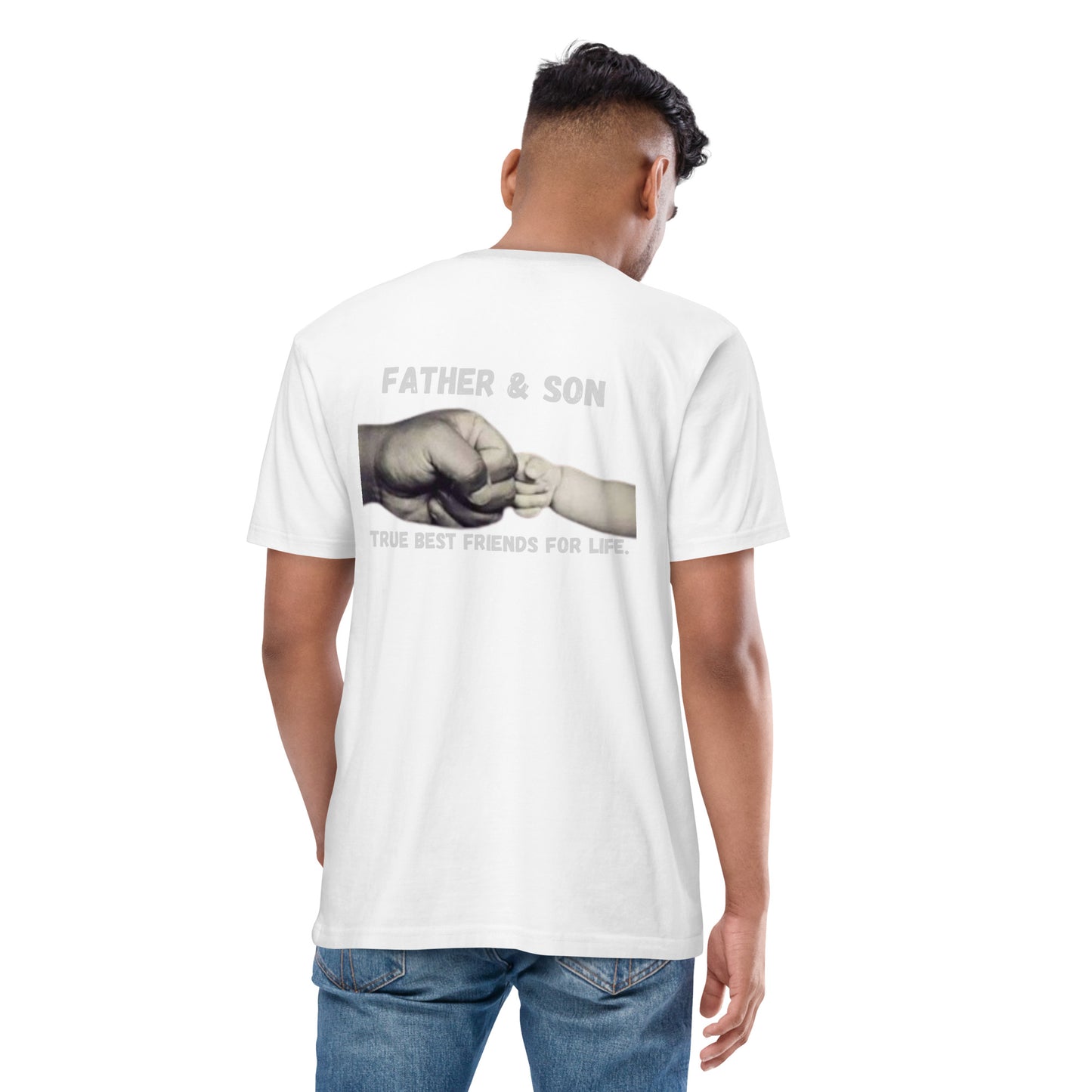 "Father & Son" Men’s Premium heavyweight tee