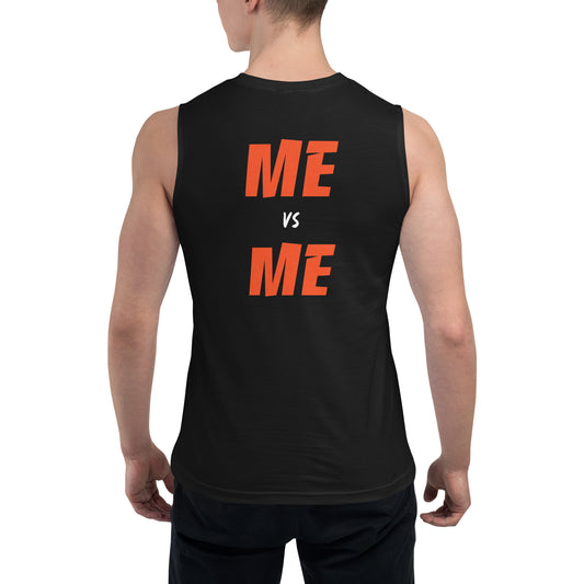 MEvsME(orange) Muscle Shirt