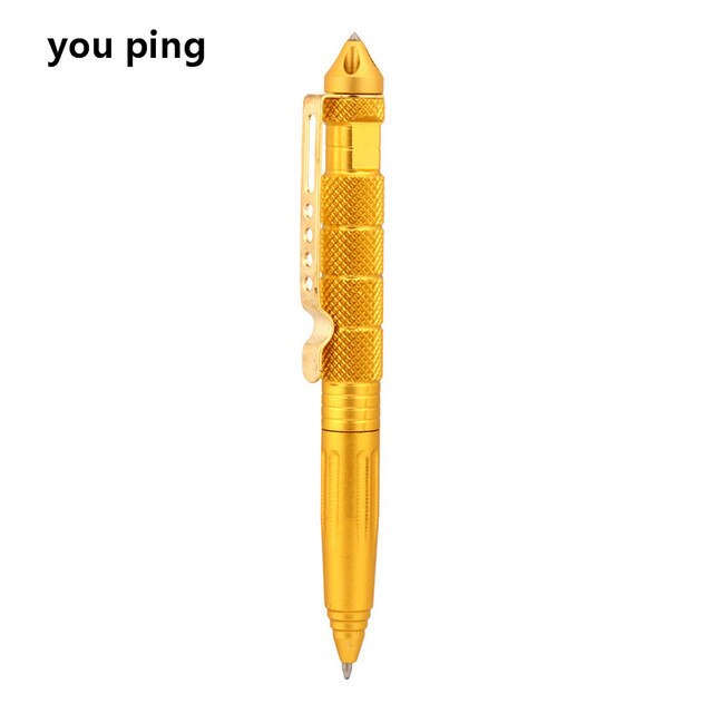 High Quality Aluminum Anti skid Portable Self Defense Pen