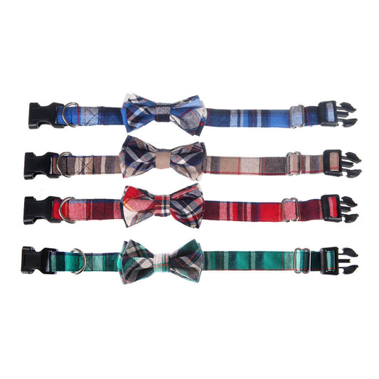 Dapper Bow Tie Pet Collar