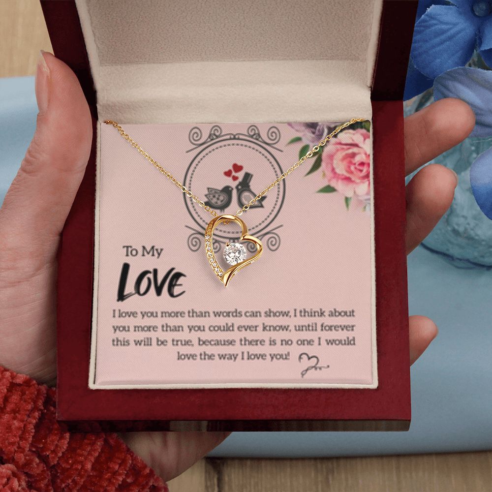 Forever Love Necklace My Love