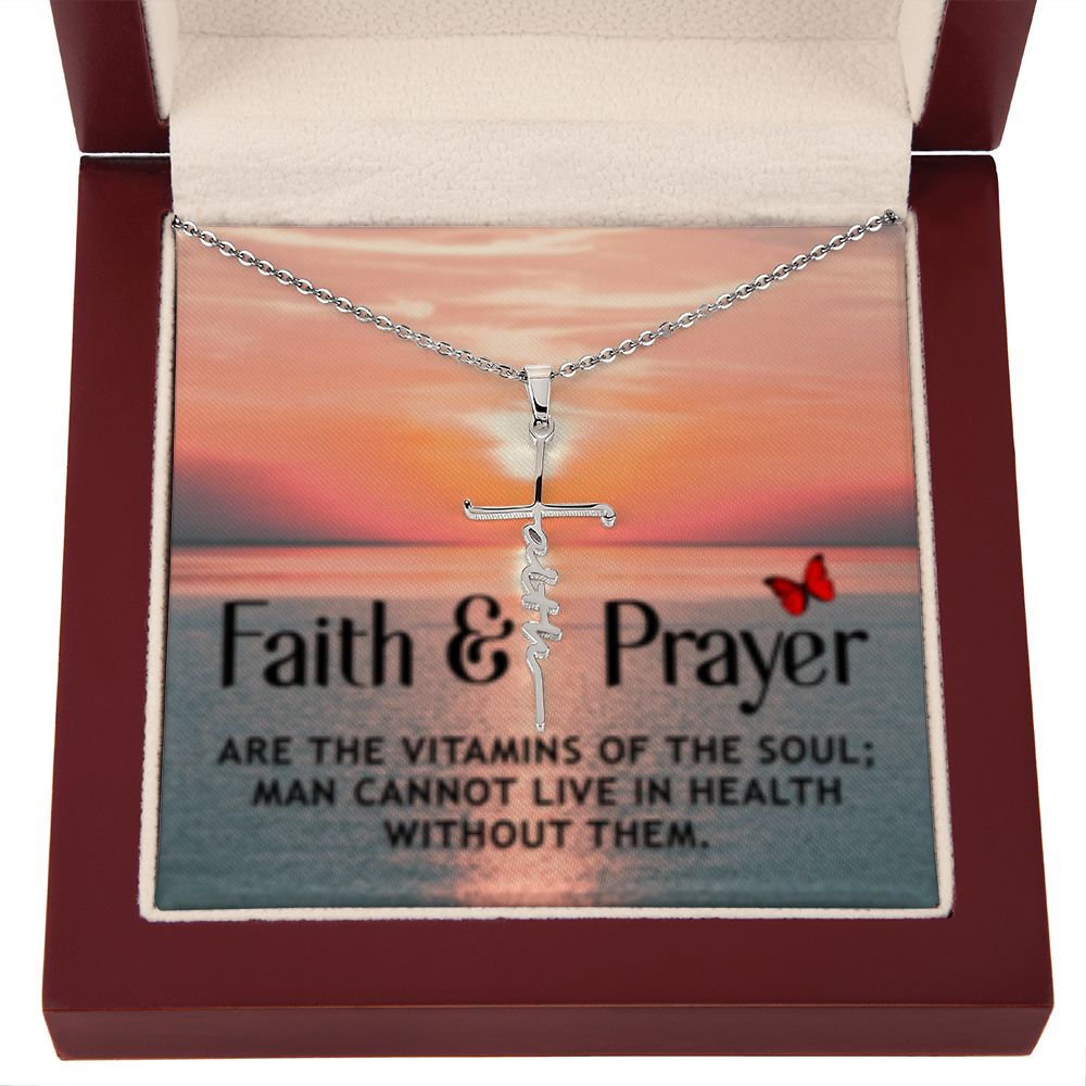 Faith Cross Necklace