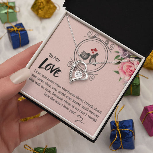 Forever Love Necklace My Love