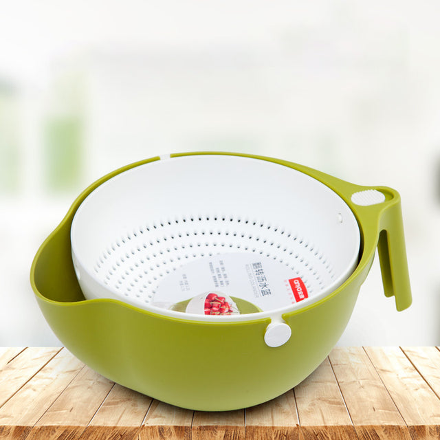 Rotating Vegetable Strainer