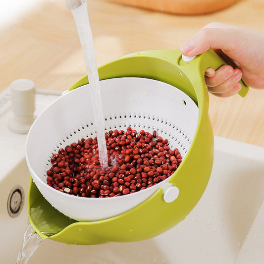 Rotating Vegetable Strainer