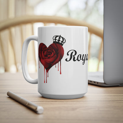 Royalti B.H. Ceramic Coffee Cups, 11oz, 15oz