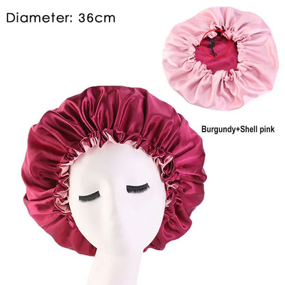 Reversible Satin Bonnet