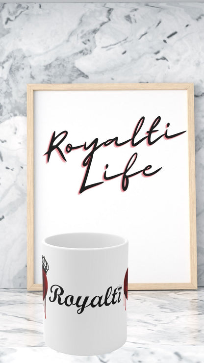 Royalti B.H. Ceramic Coffee Cups, 11oz, 15oz