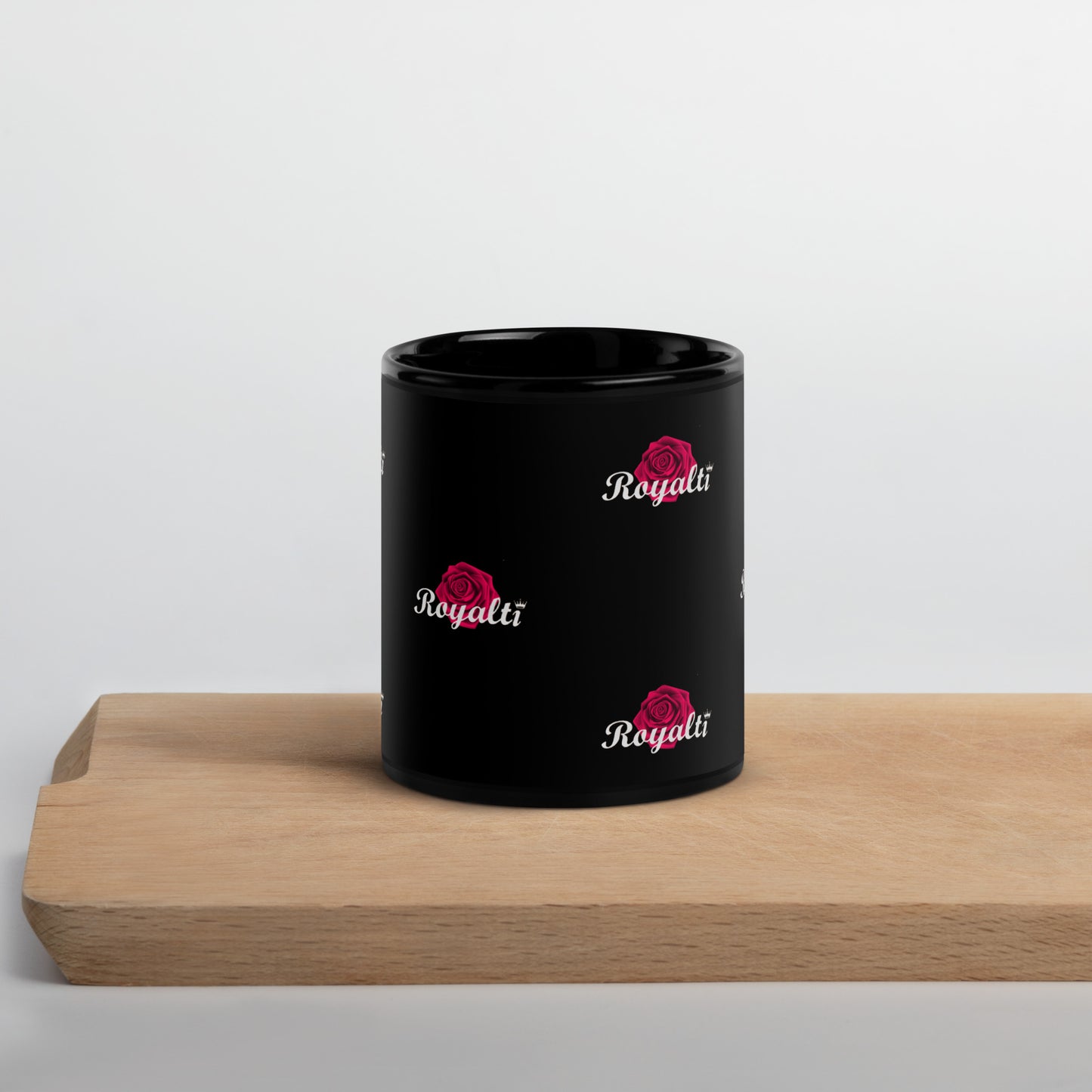 New R.R.4 Black Glossy Mug