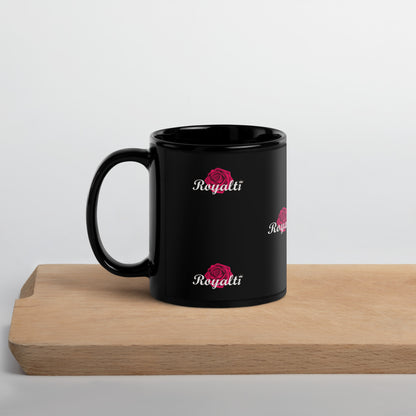 New R.R.4 Black Glossy Mug