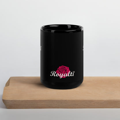 New R.R.4 Black Glossy Mug