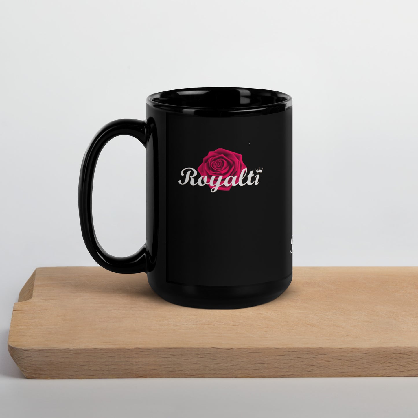 New R.R.4 Black Glossy Mug