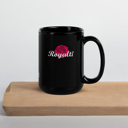 New R.R.4 Black Glossy Mug