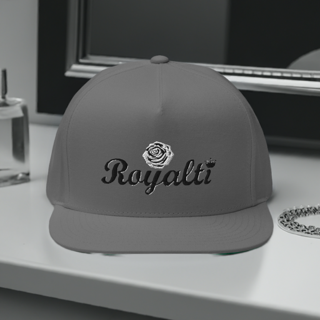 "Royalti" W.R. Flat Bill Cap