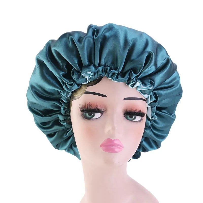 Reversible Satin Bonnet