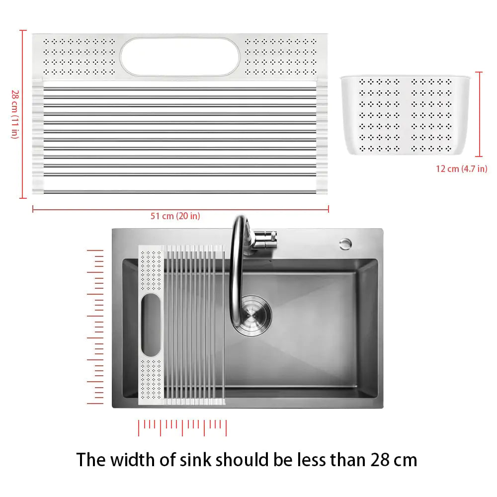 Dish Drainer Over Sink