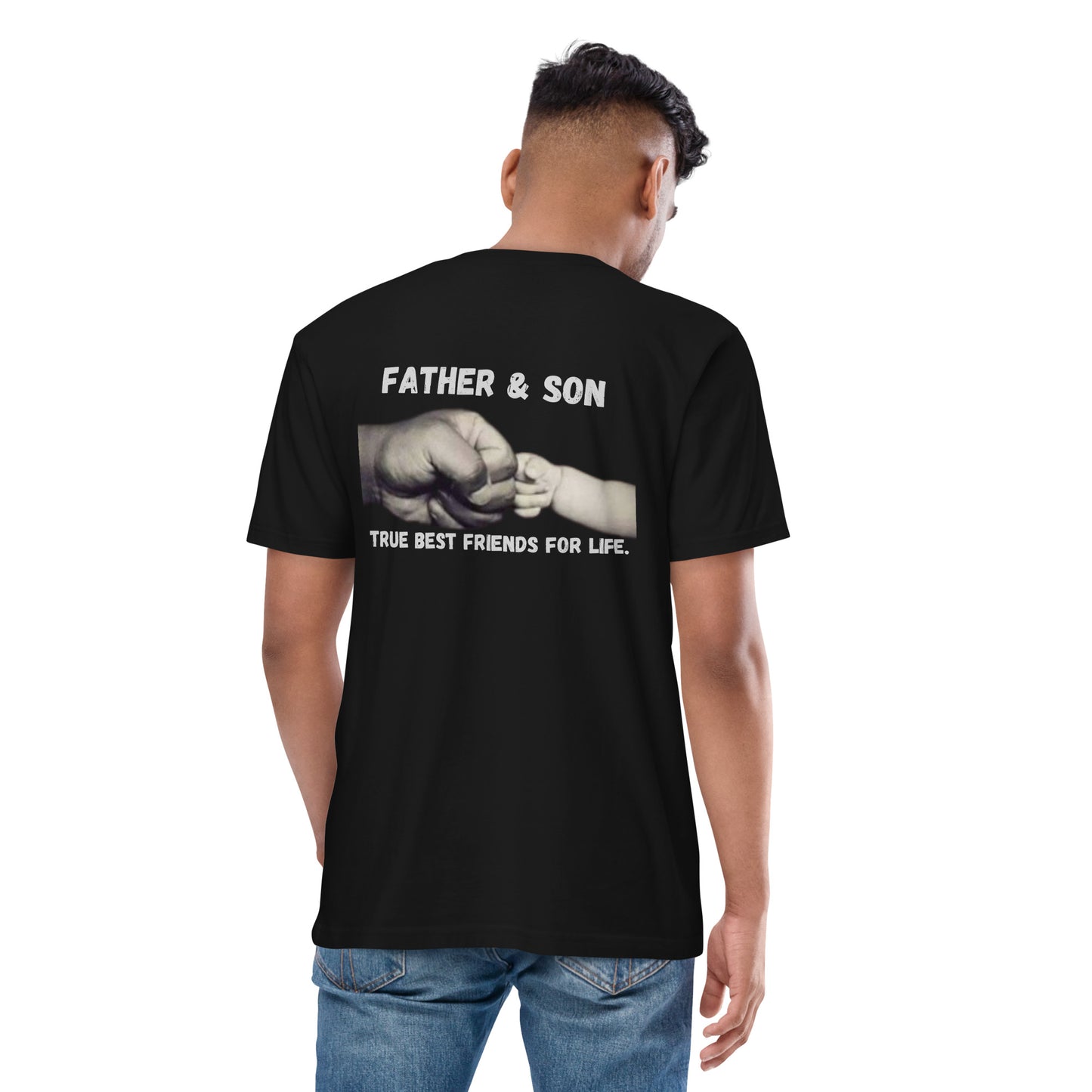 "Father & Son" Men’s Premium heavyweight tee