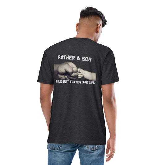 "Father & Son" Men’s Premium heavyweight tee