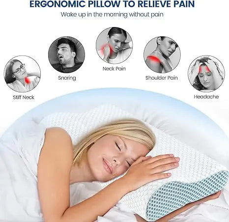 Neck Support Orthopedic Bed Pillow
