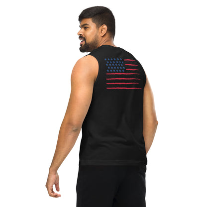 USA Muscle Shirt (back print)