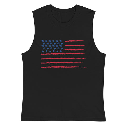 USA Muscle Shirt (front print)