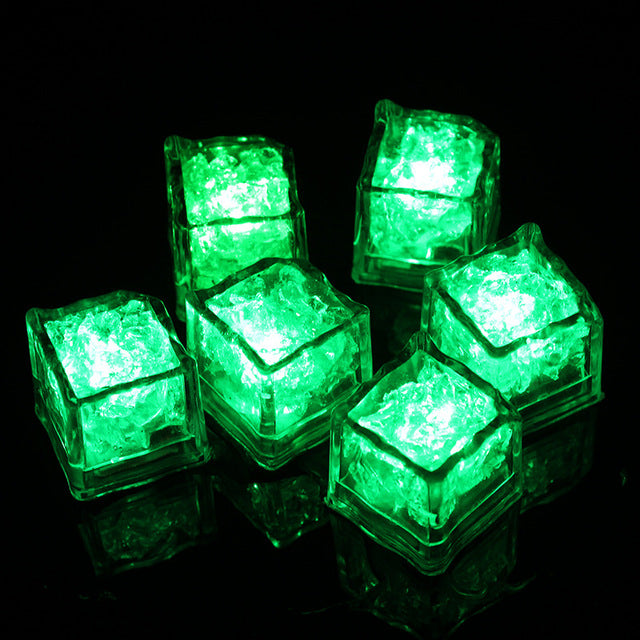 6pcs LED Glowing Ice Cubes