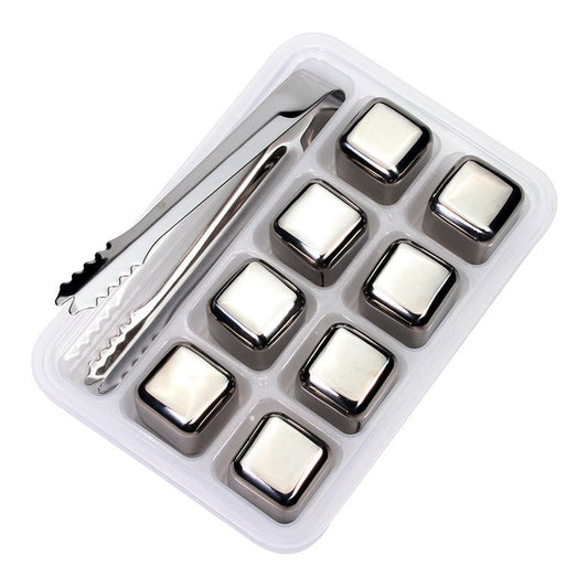 Chilling Stainless Ice Cubes