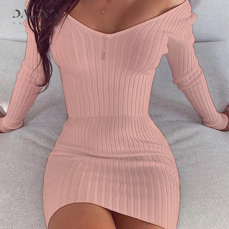 Warm & Sexy Off Shoulder Sweater Dresses – DISCOUNT LIFEGEAR