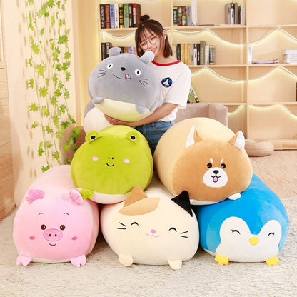 Soft Plush Cartoon Animal Pillow