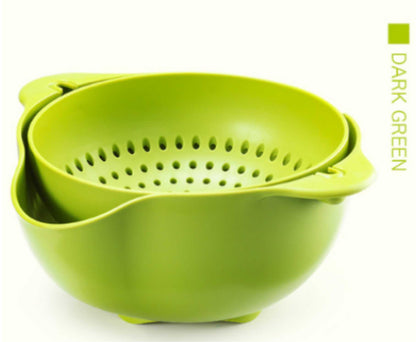 One Piece 360 Angle Drain Basket for Vegetables or Fruits