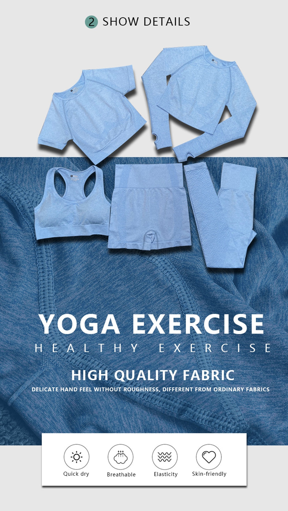 Women's Yoga Set 5pcs