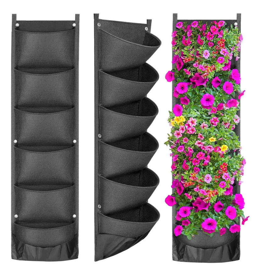 New design vertical hanging garden planter flower pots