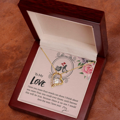 Forever Love Necklace My Love