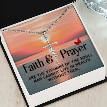 Faith Cross Necklace