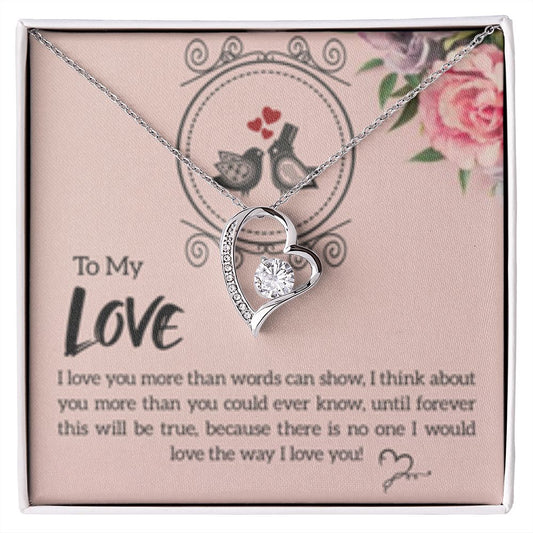 Forever Love Necklace My Love