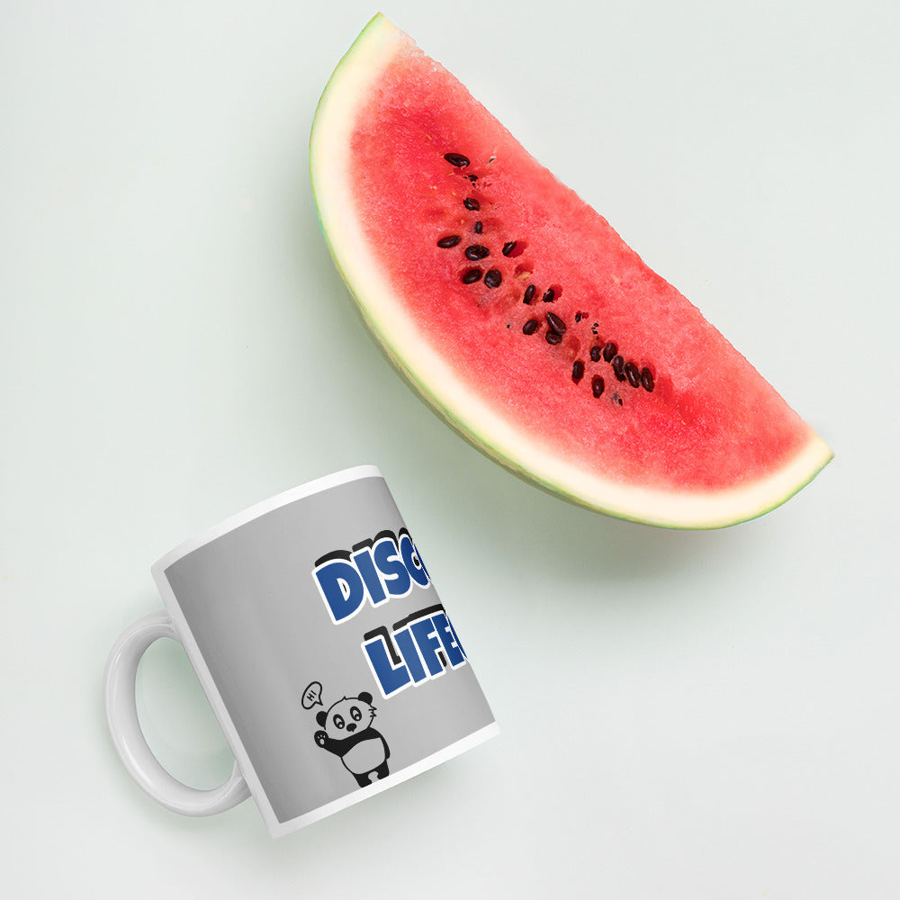 White glossy Discount LifeGear mug